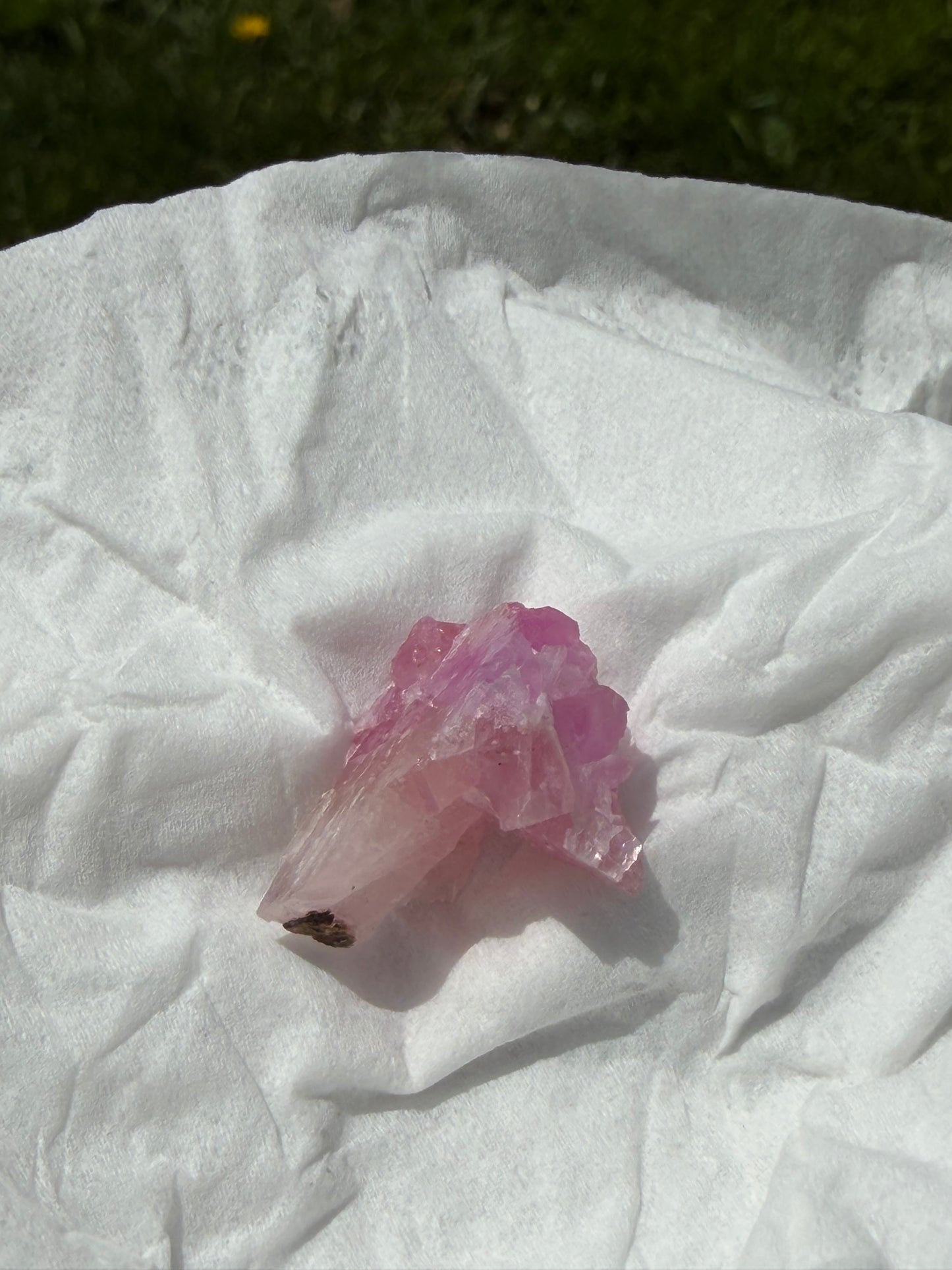 Cobaltoan Calcite - Small Dual-Toned, from the DR of Congo