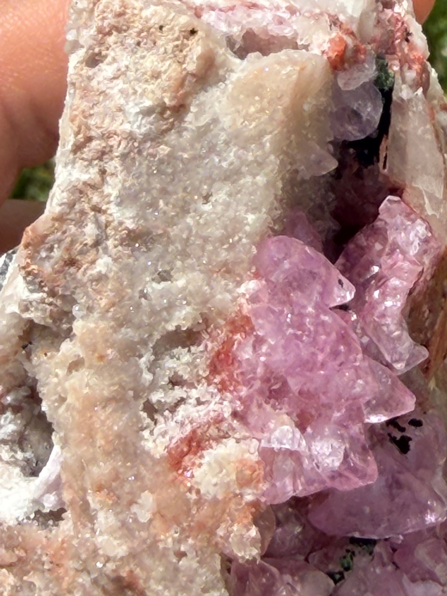 Cobaltoan Calcite - Extra Large Point Cluster, from the DR of Congo