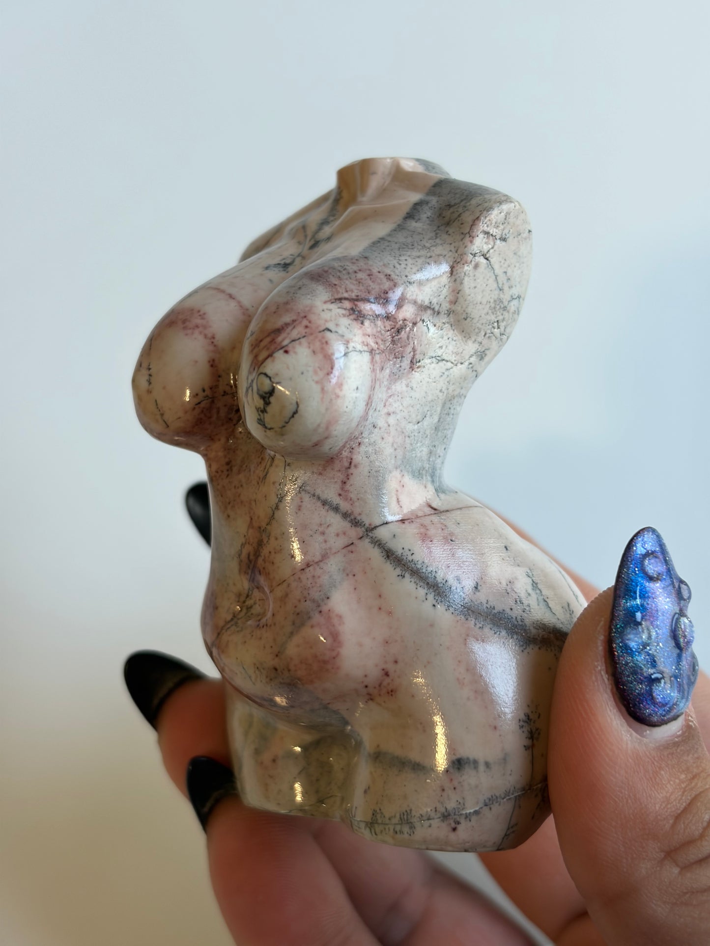 Porcelain Jasper Curvy Goddess Body - 30a