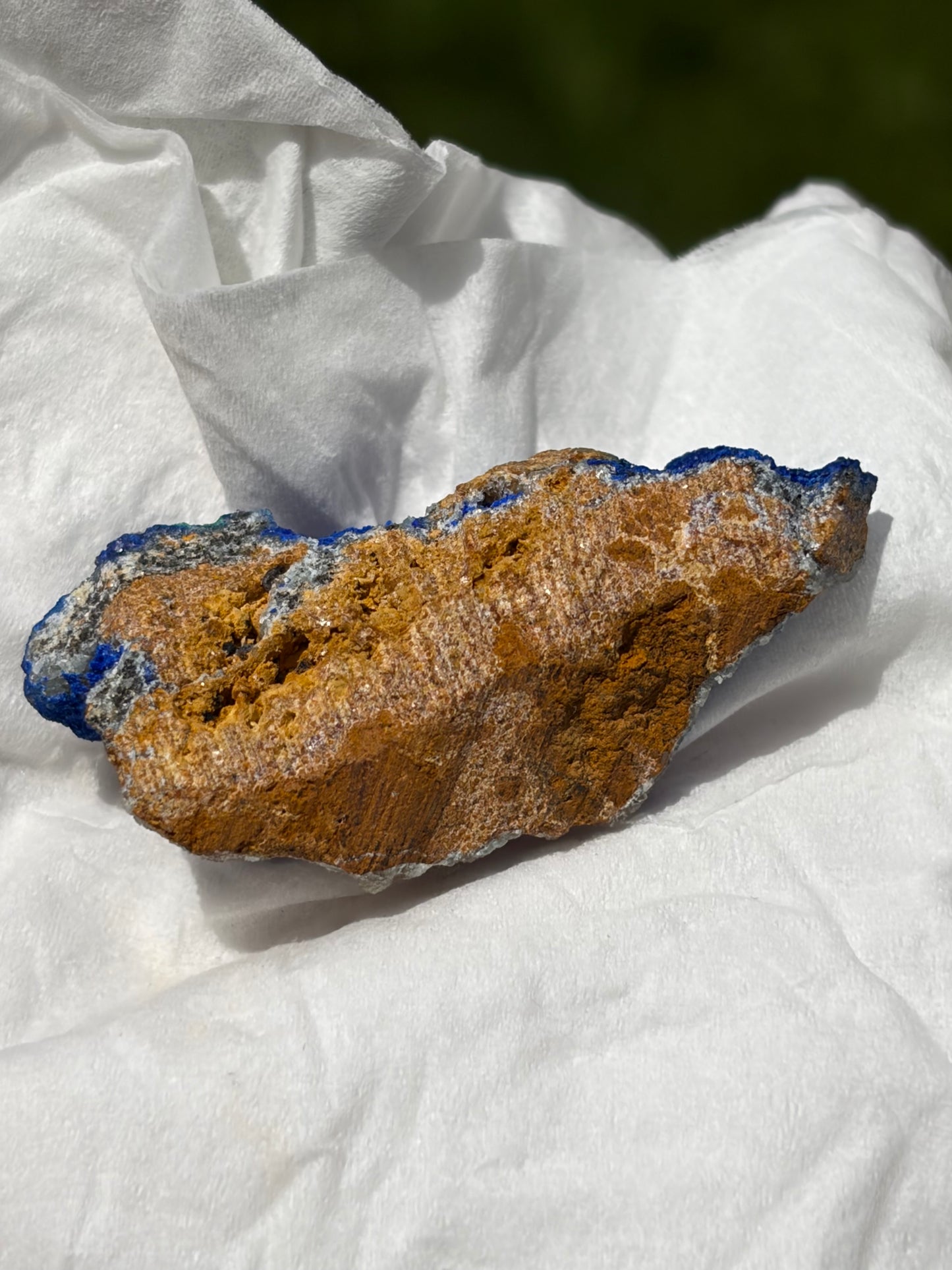 Azurite from the DR of Congo