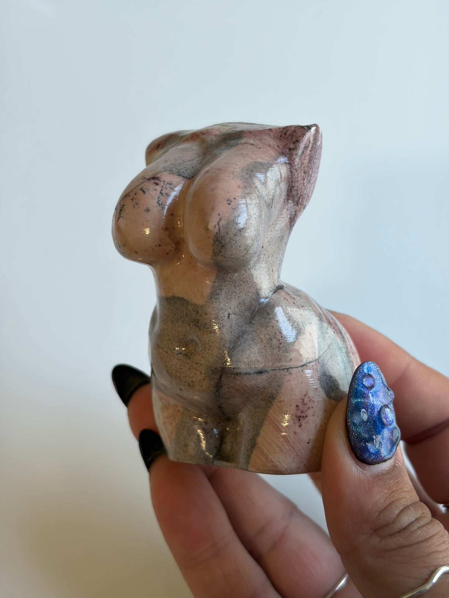 Porcelain Jasper Curvy Goddess Body - 30b