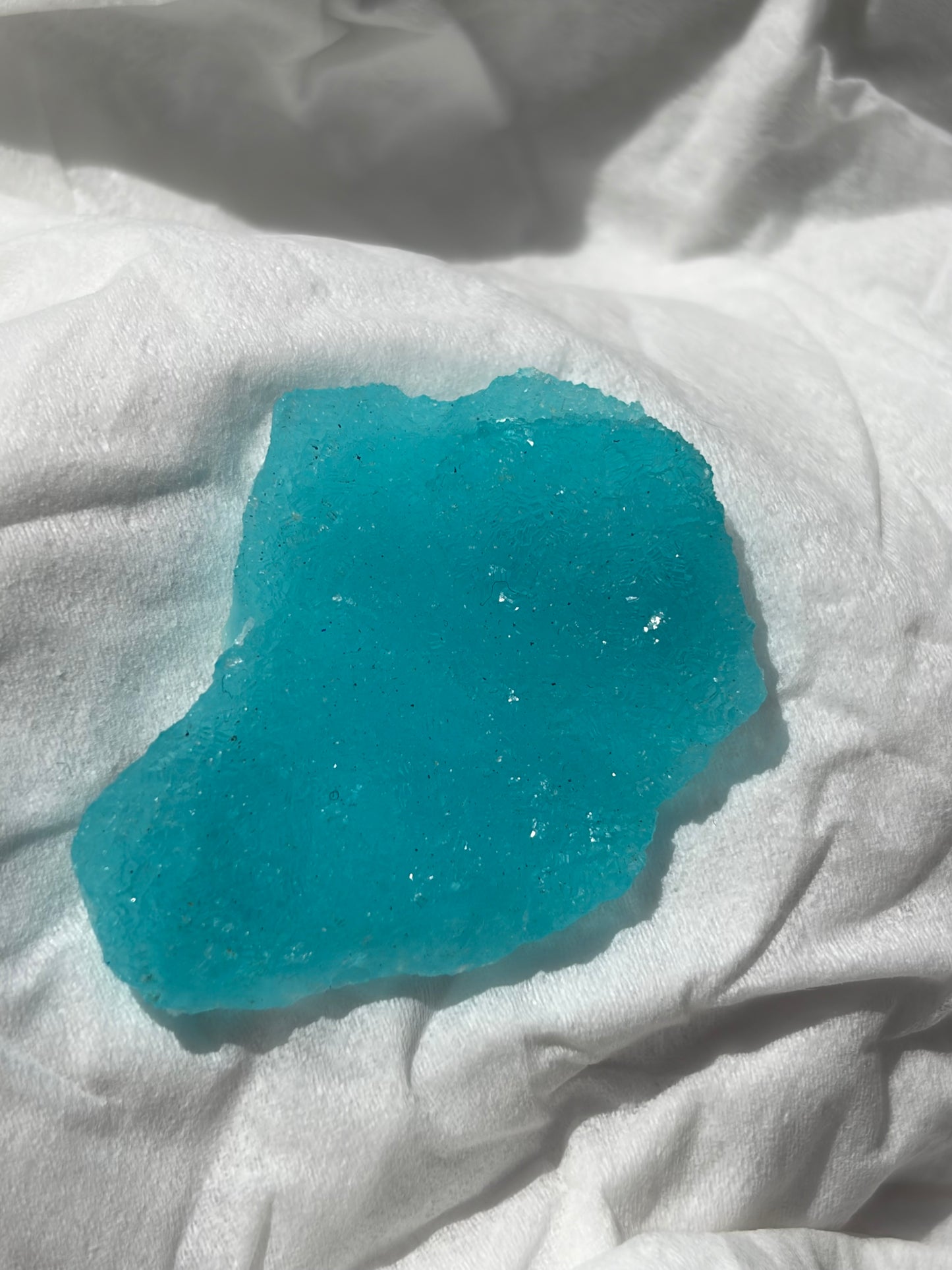 Blue Hemimorphite from the DR of Congo