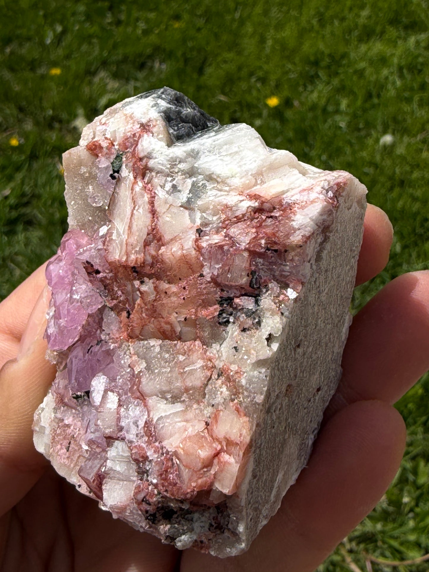 Cobaltoan Calcite - Extra Large Point Cluster, from the DR of Congo