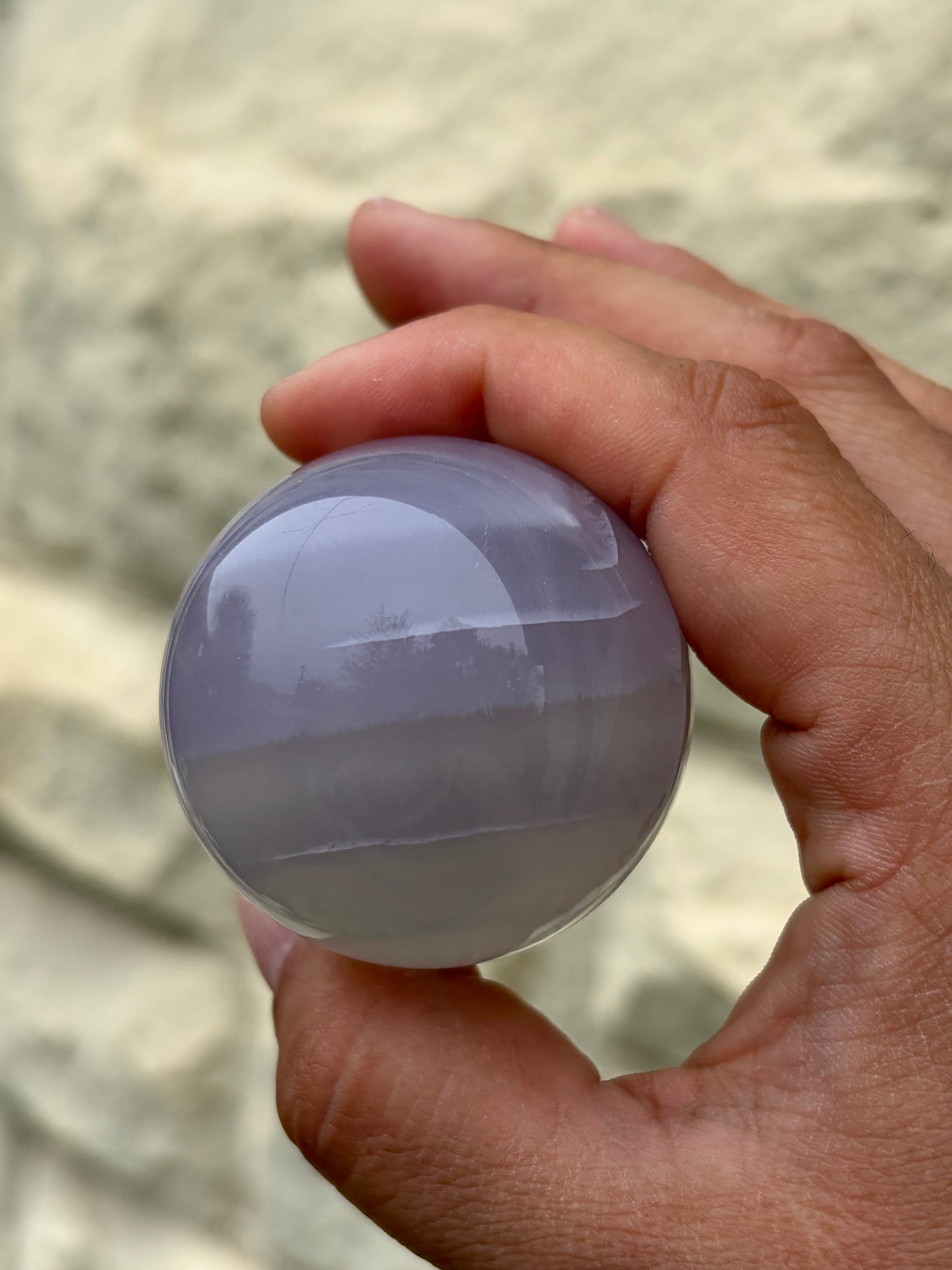 Yttrium Fluorite Sphere - Mexico