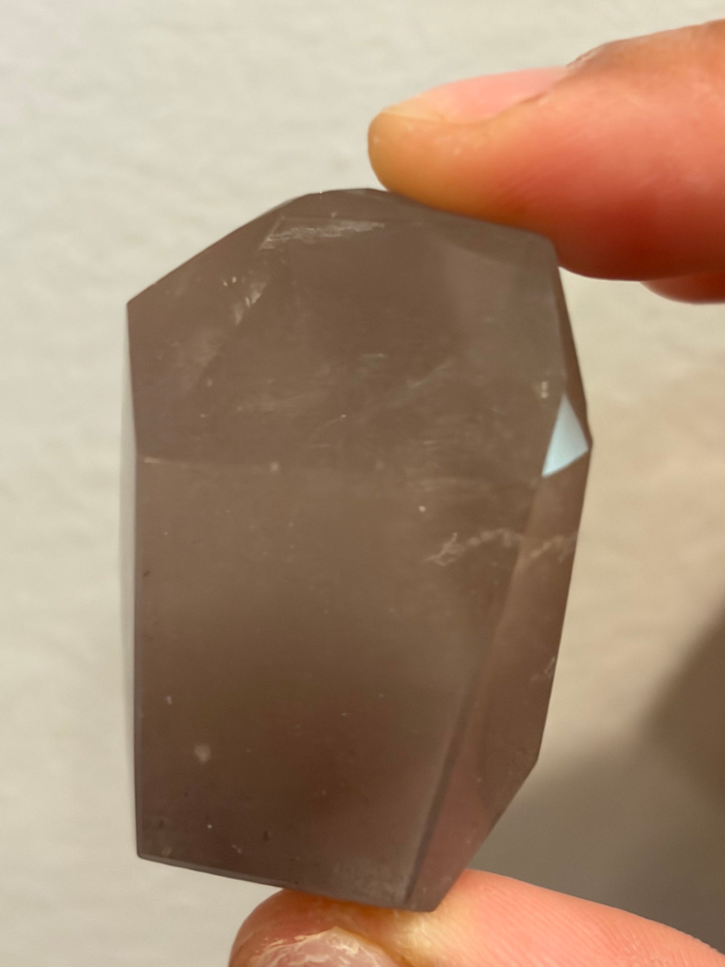 Pink Lithium in Quartz Freeform
