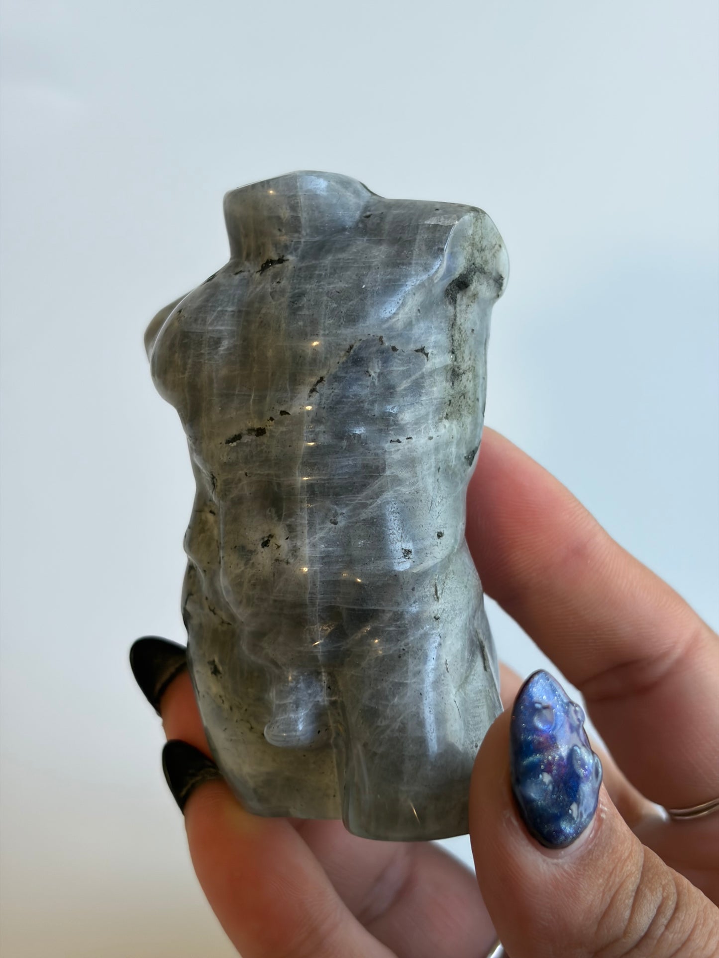Labradorite Male Body Carving