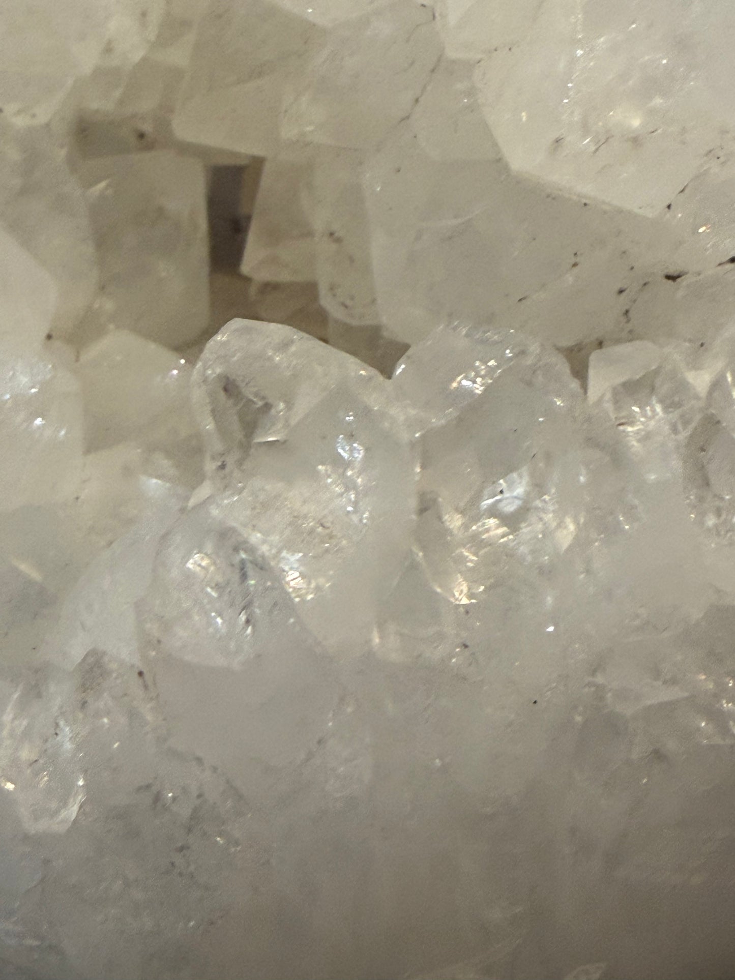 Statement XXL Quartz Sphere with Cave, 10+ lbs