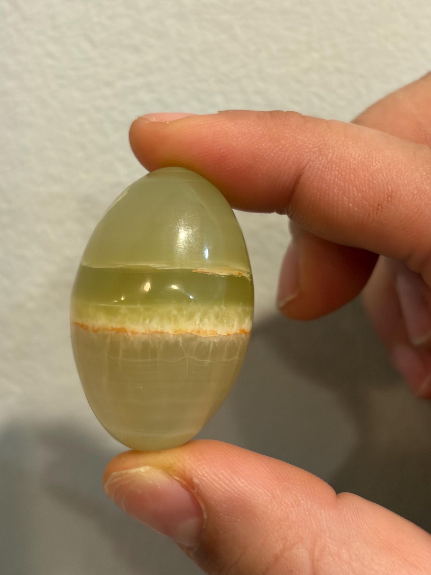 Green Onyx Shiva Lingam Shape