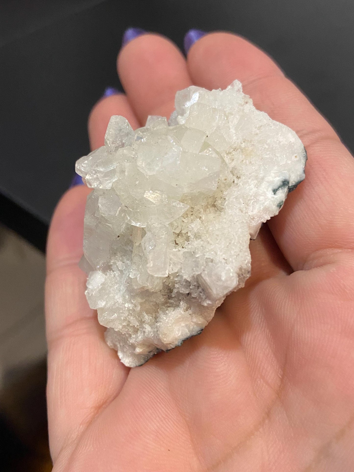 Apophyllite Cluster on Barite