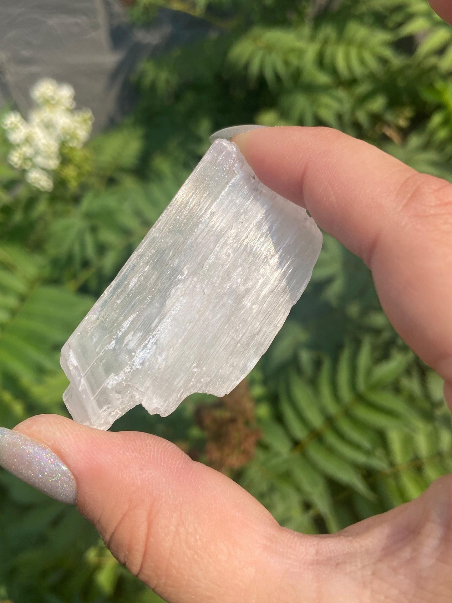 Pink Kunzite Specimen: Gemstone Display (2.5" x 0.75" x 0.5")