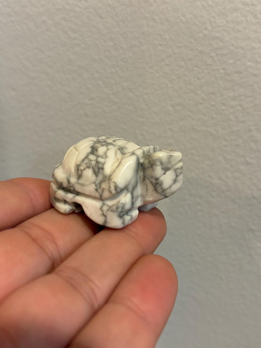 Howlite Turtle