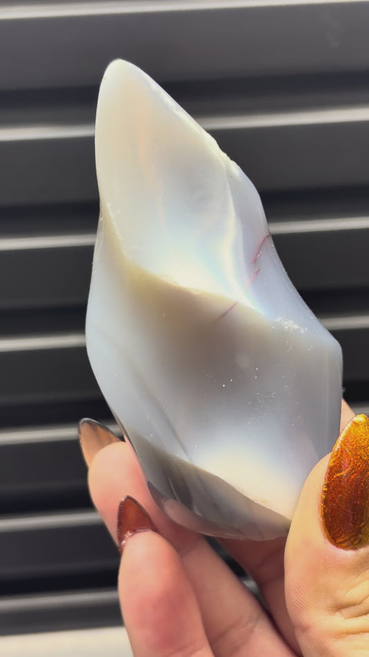 Orca Agate Flame