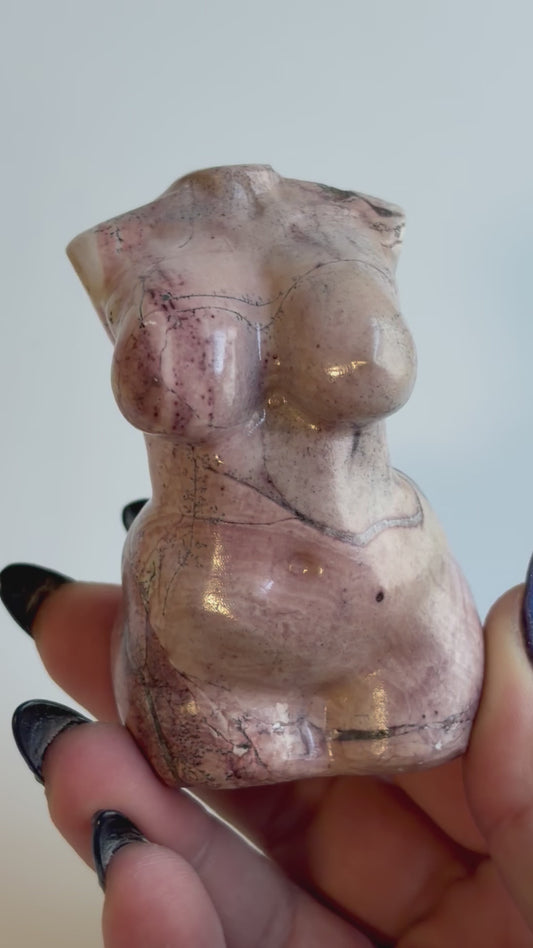 Porcelain Jasper Curvy Goddess Body - 30c